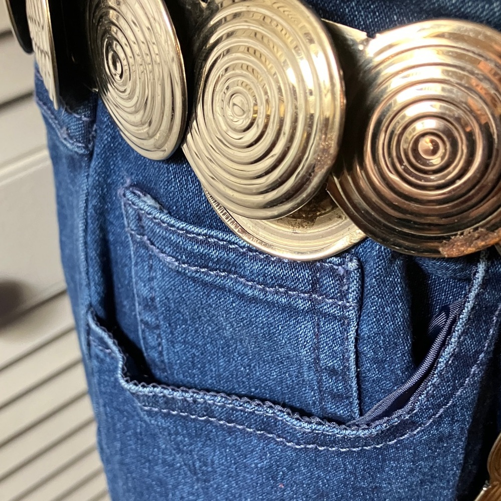 Fashion Nova Classic Blue Denim Jumpsuit - Picture 7 of 15